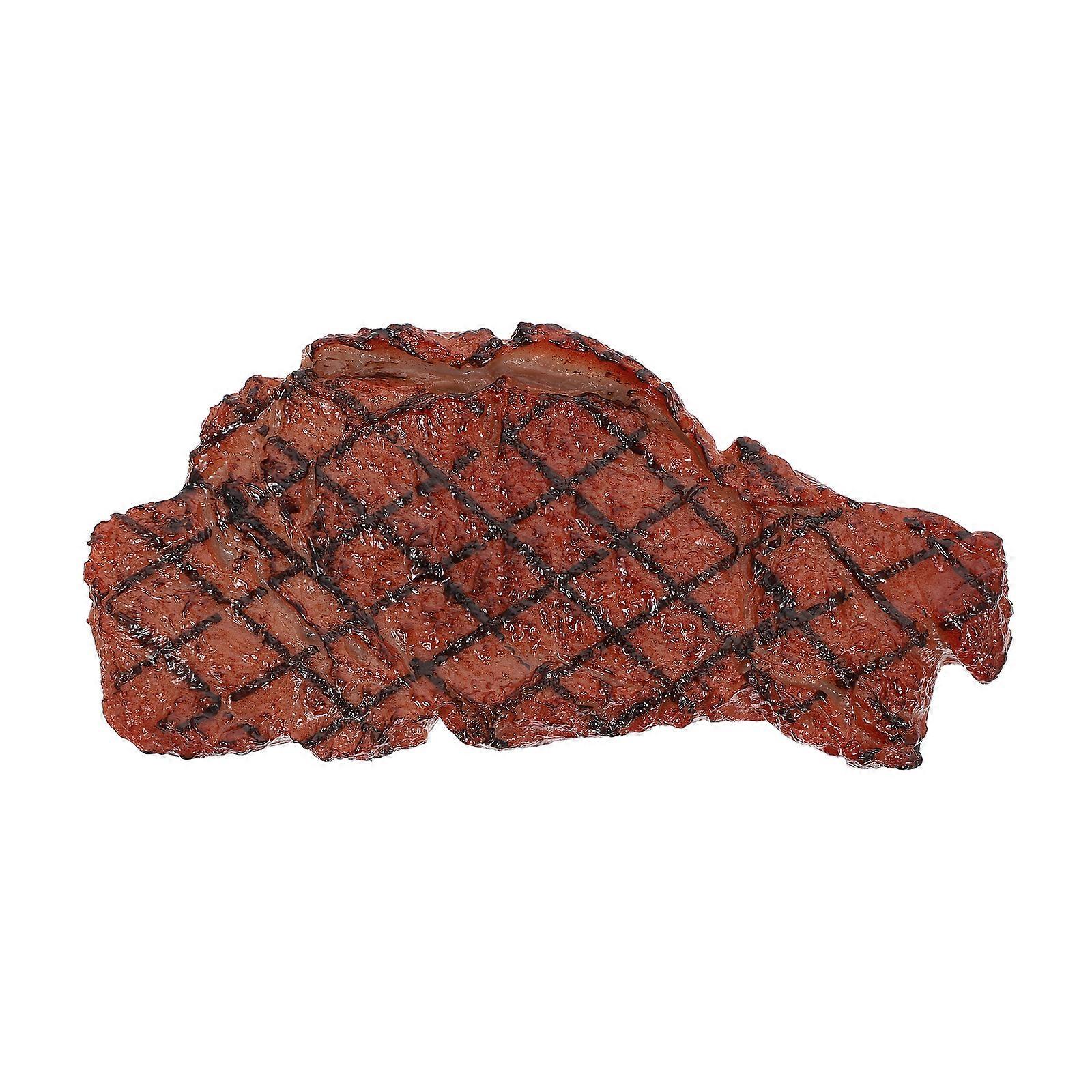 1Pc Decorative Fake Steak Model Simulation Artificial Model Fake Steak Prop