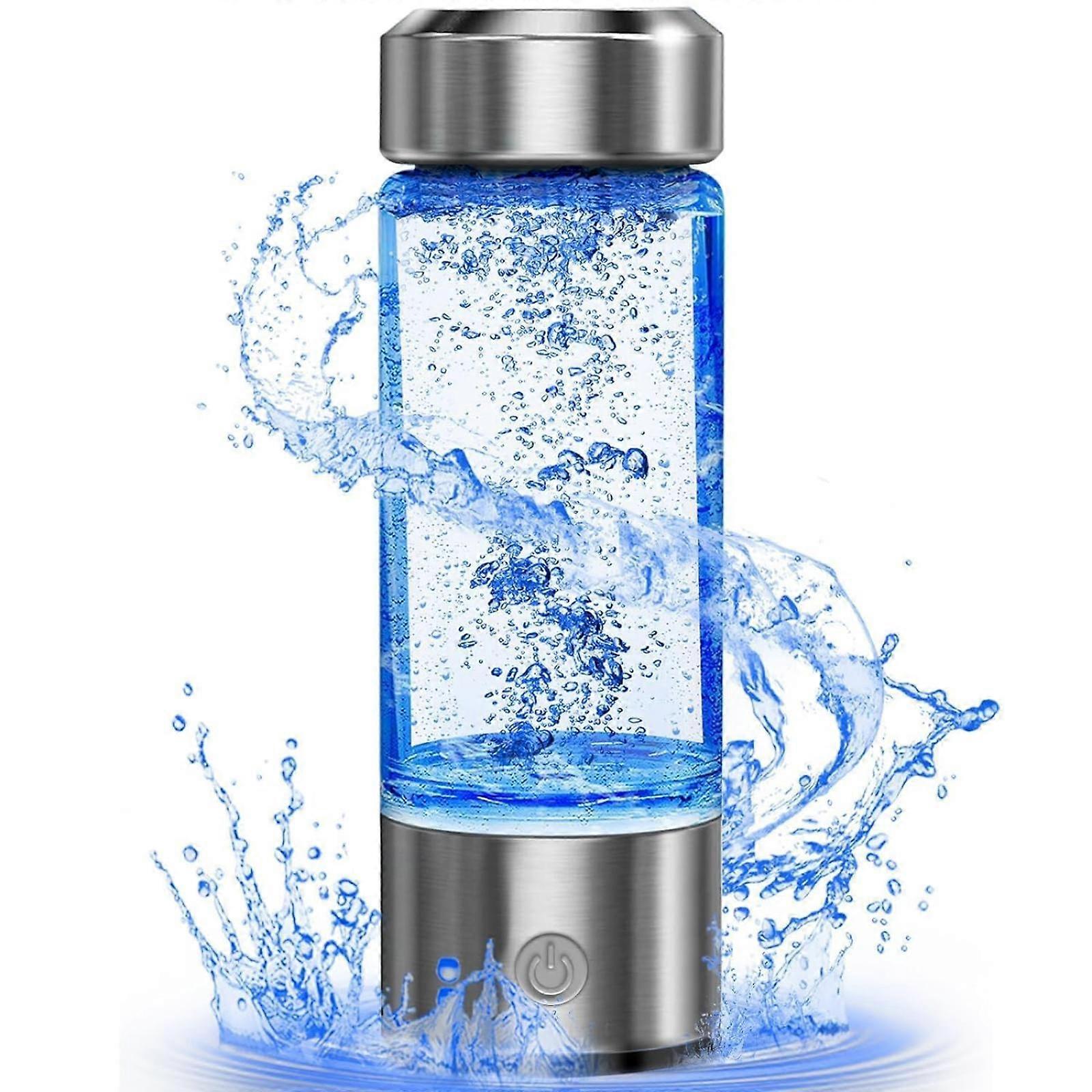 Bouteille d’eau à hydrogène, machine à ions d’eau à hydrogène portable, générateur d’eau à hydrogène, gobelet de santé en verre d’eau riche en hydrogène, adapté aux voyages en famille