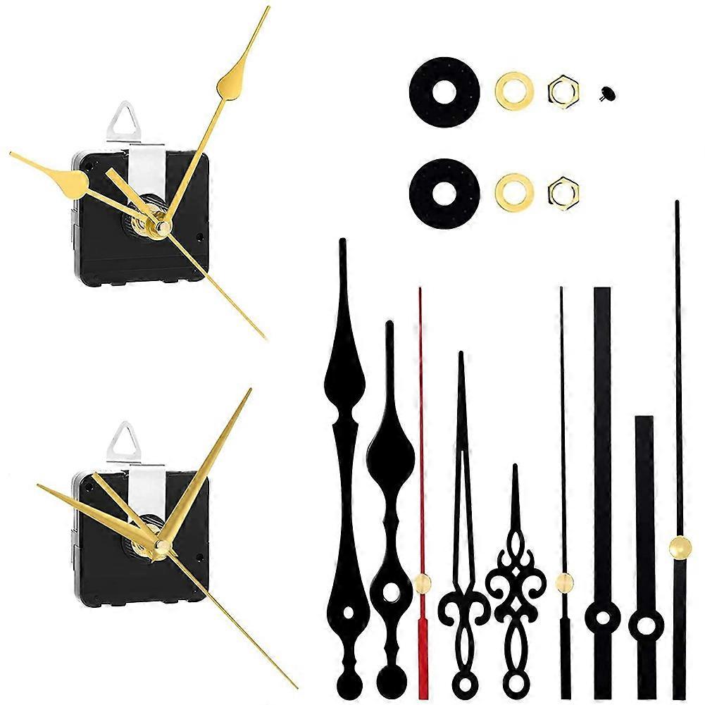 Quartz Clock Mechanism Kit, Wall Clock Mechanisms Mattery Powered Replacement, Clock Hands Movement
