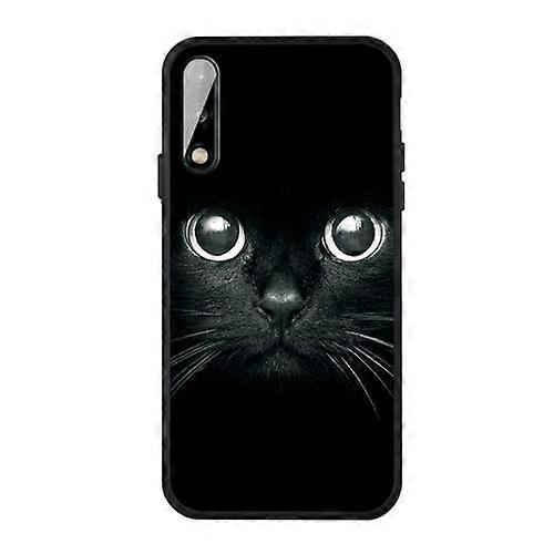 For Huawei P40 Lite E Pattern Printing Embossment TPU Mobile Case