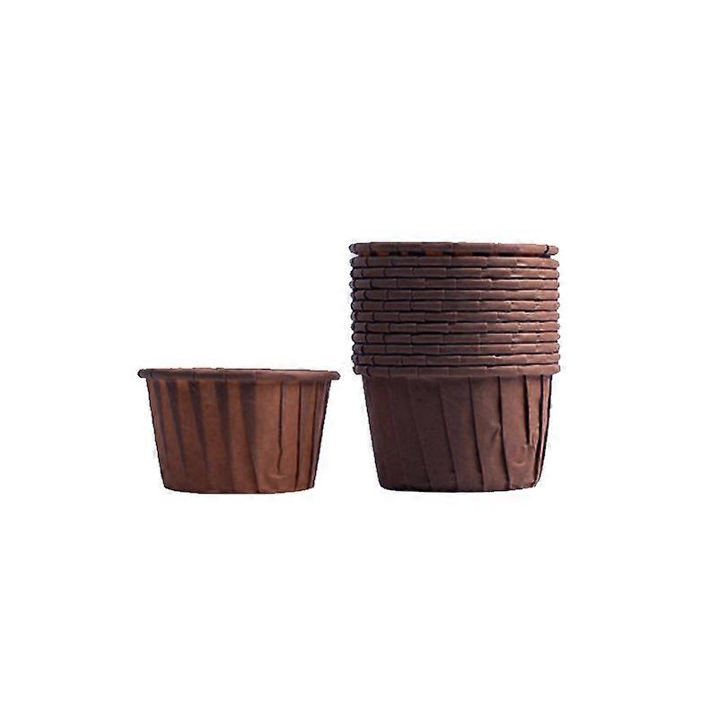 50pcs Paper Greaseproof Paper Holder Roll Muffin Cupcake Holder