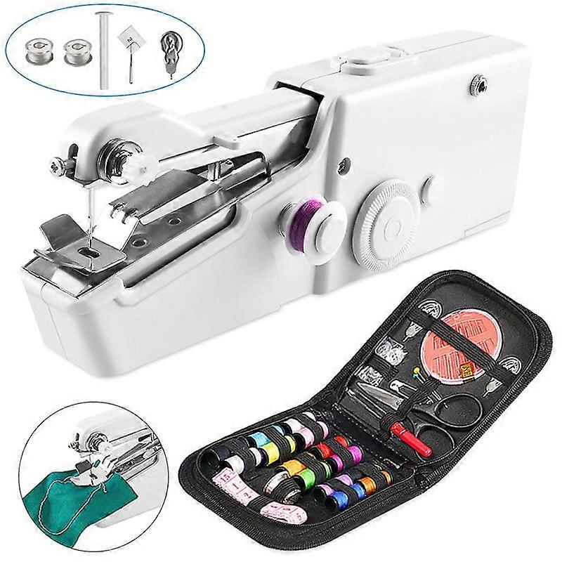 Portable Hand Sewing Machine With Practical Needlework, Suitable For Family Travel