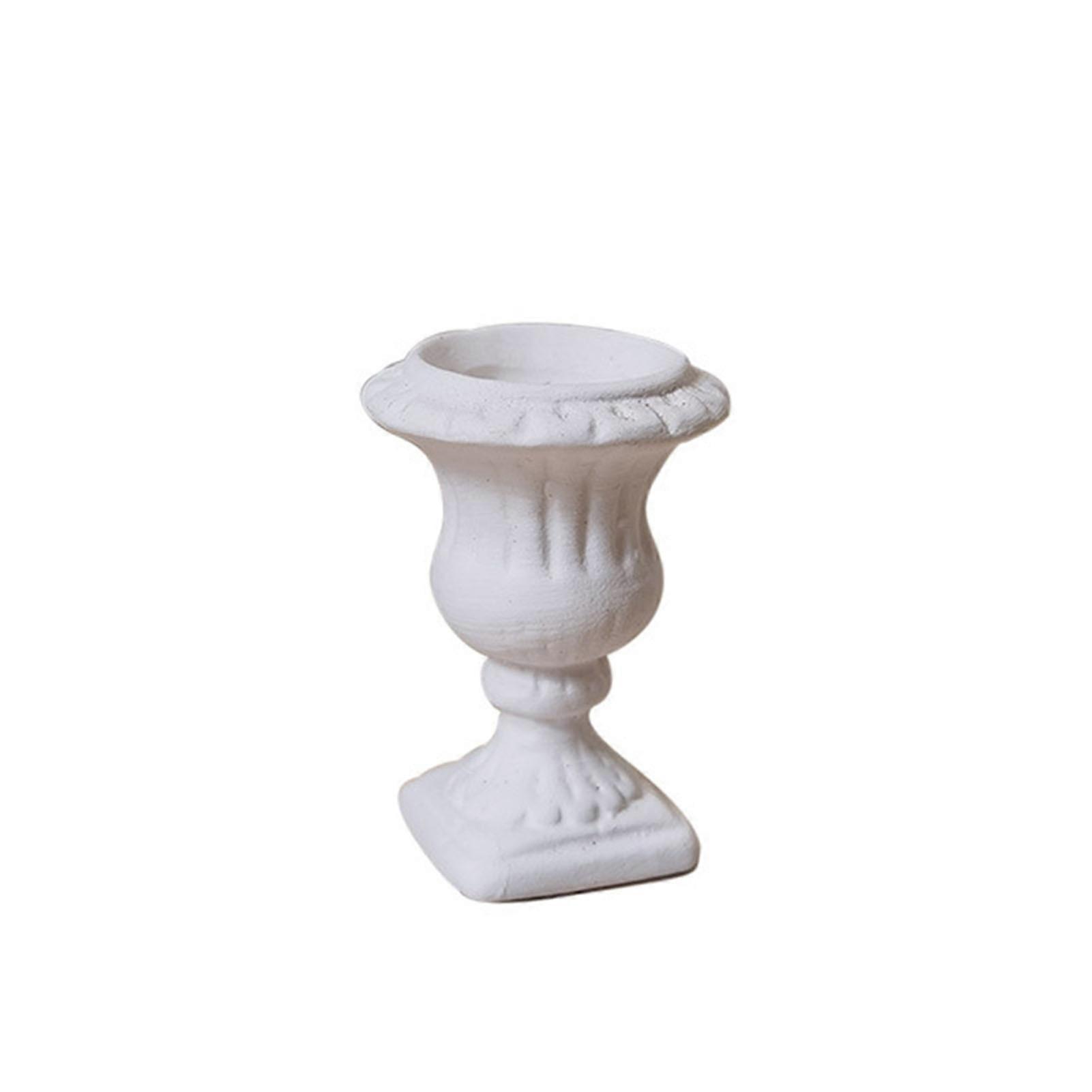 High Simulation Miniature Doll House Ceramic Roman Column for Dollhouse Decoration