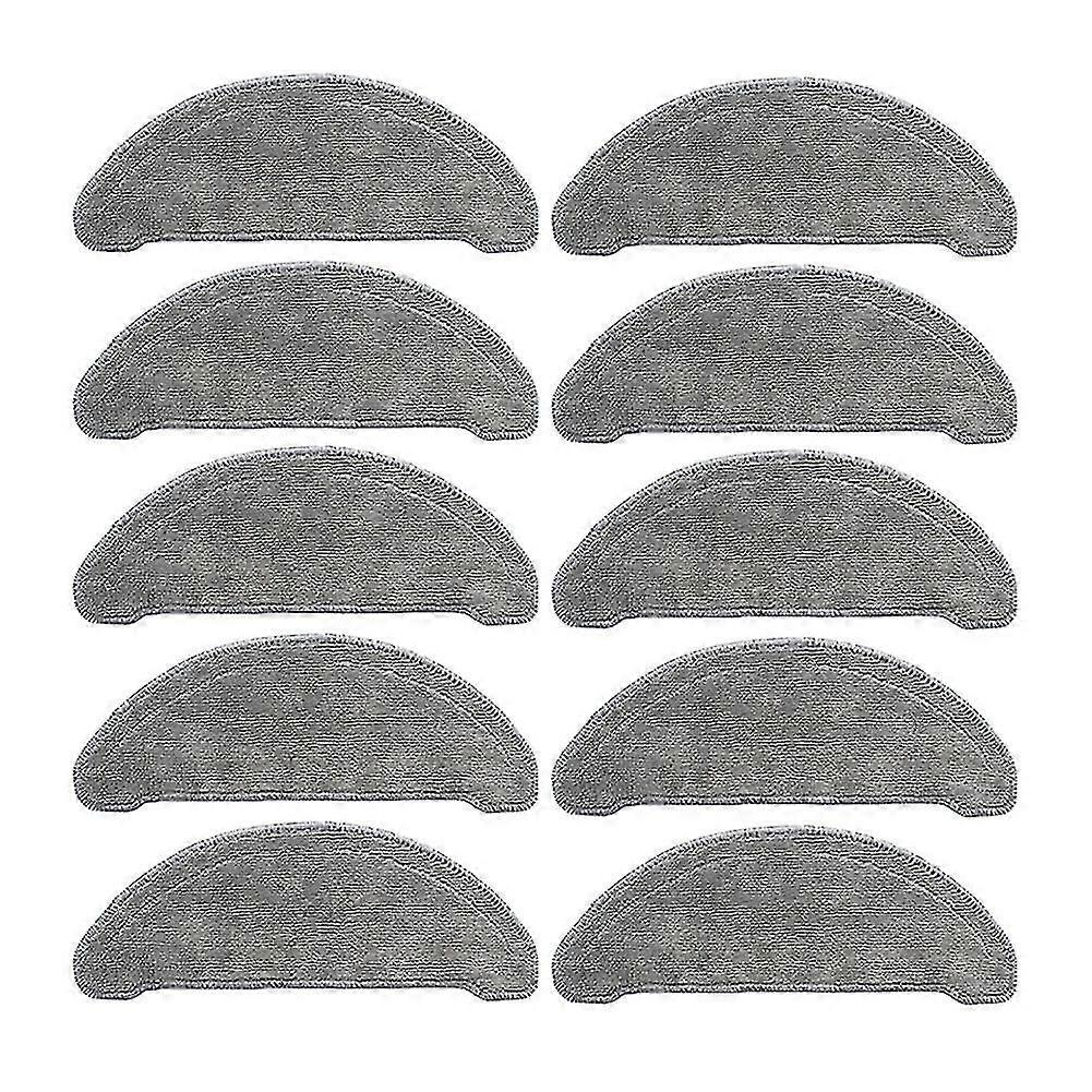 10pcs Replaceable Mops Cloths Compatible With Xiaomi Roidmi Eve Plus Accessories