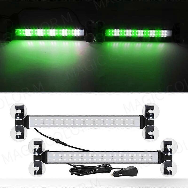 Redkid 2x40 Led Strobe Lights Emergency Warning Lamp Windshield Bar Fireman Ambulance Traffic Adviso