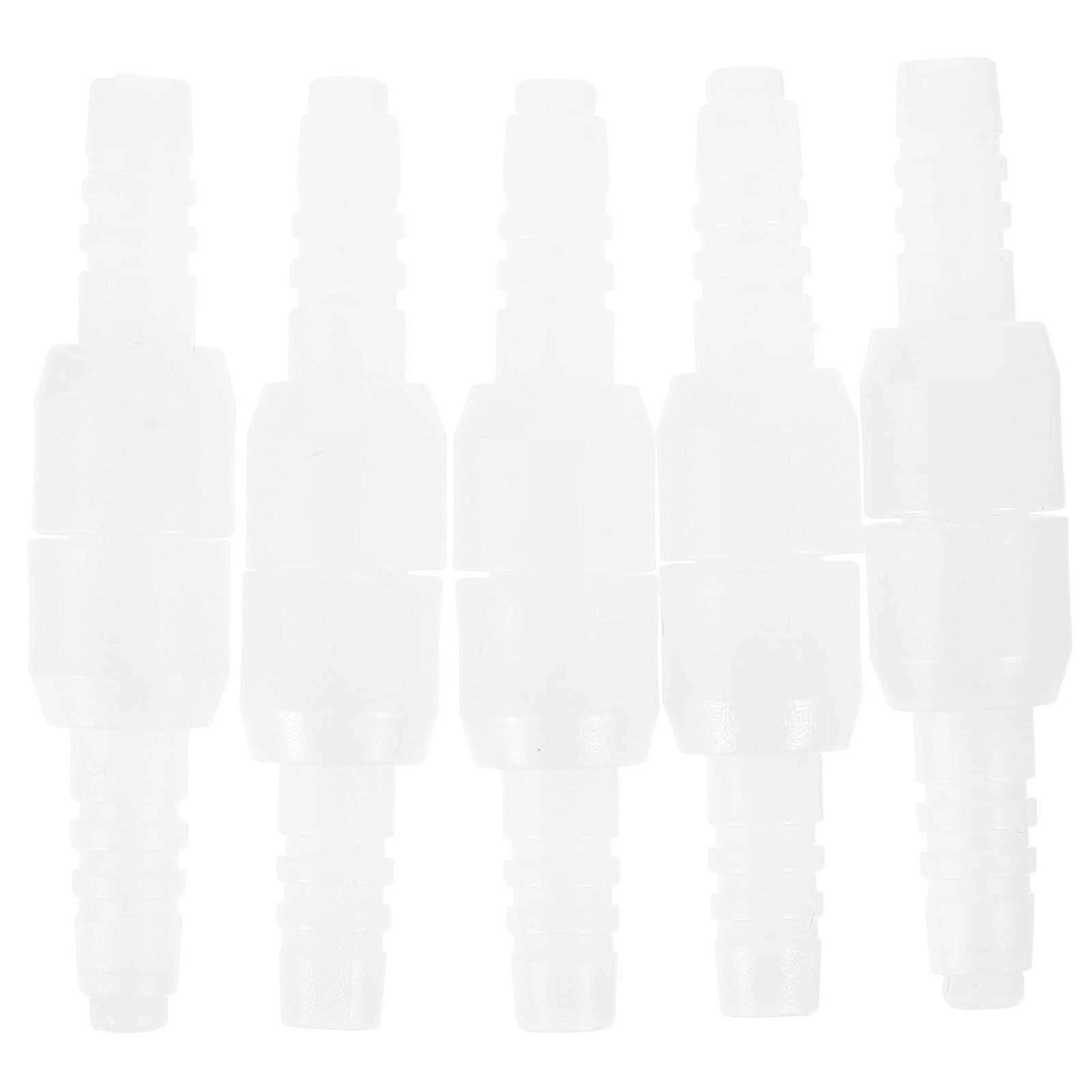 5pcs Connecteurs De Tube D’oxygène Connecteur De Tube De Canule D’oxygène Connecteur De Tuyau D’oxygène