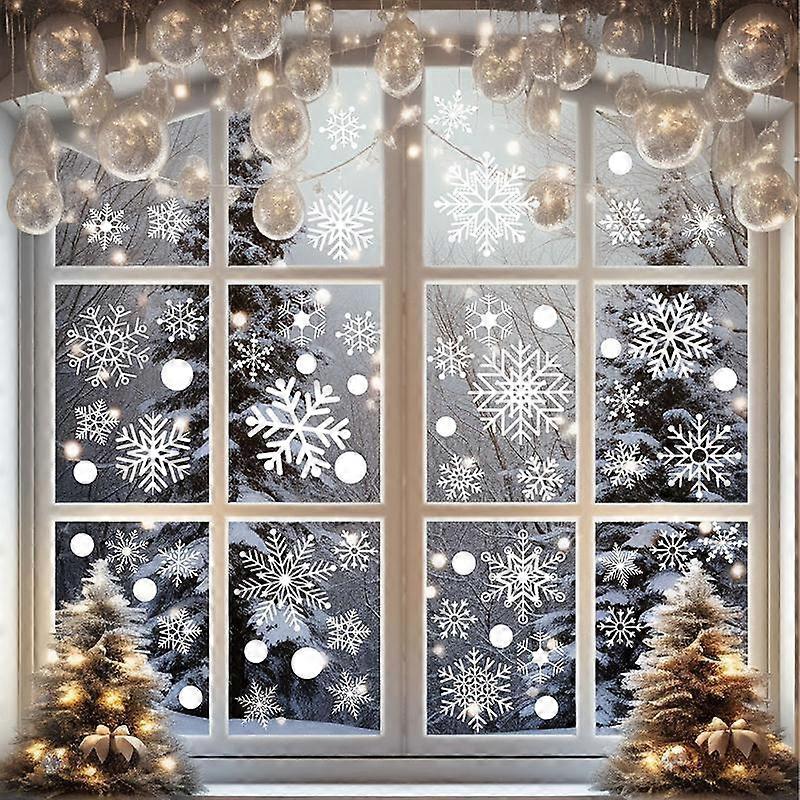 Winter Electrostatic Glass Sticker Window Background Decoration Sticker