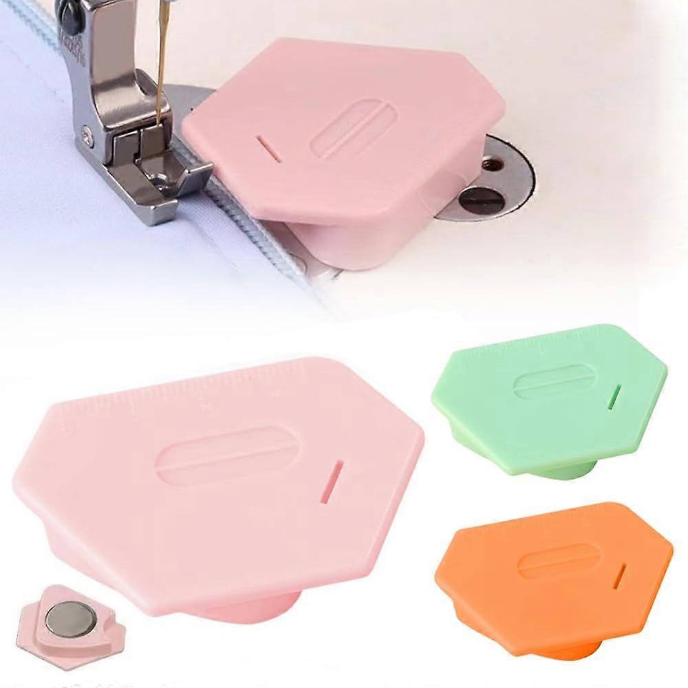 Magnetic Seam Guide for Sewing Machine, Polygonal Seam Guide Hemmer Guide Tool,50% Offer