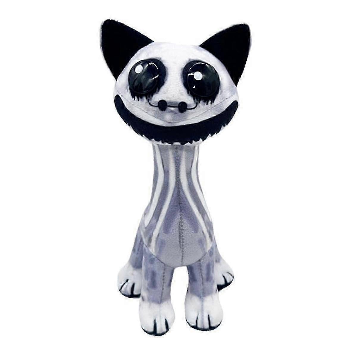 Smile Cat Plush Zoonomaly Plush Toy, Zoo Morally Plush Horror Game Stuffed Animal Pillow Doll Toys for Game Fans