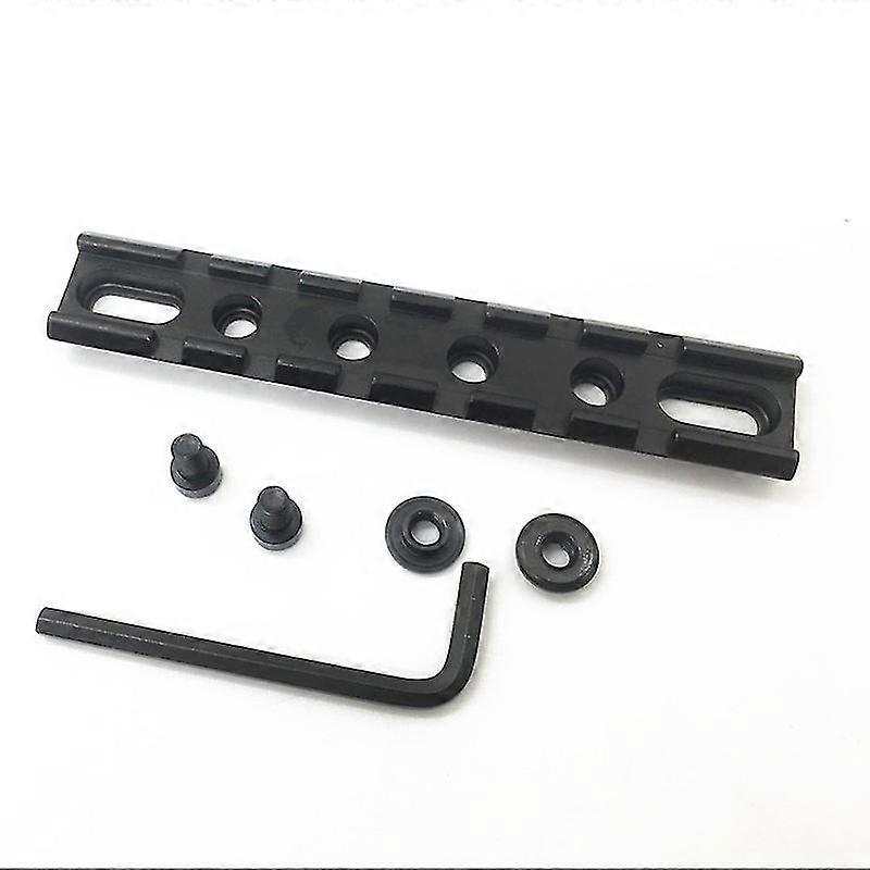 Laser Flashlight Adapter Standard Black Rail Mount Bracket(black)(1pcs)