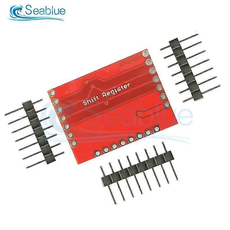 DC3.3-5V 74HC595 Expansion Module Shift Register With Standard Serial (SPI) Interface