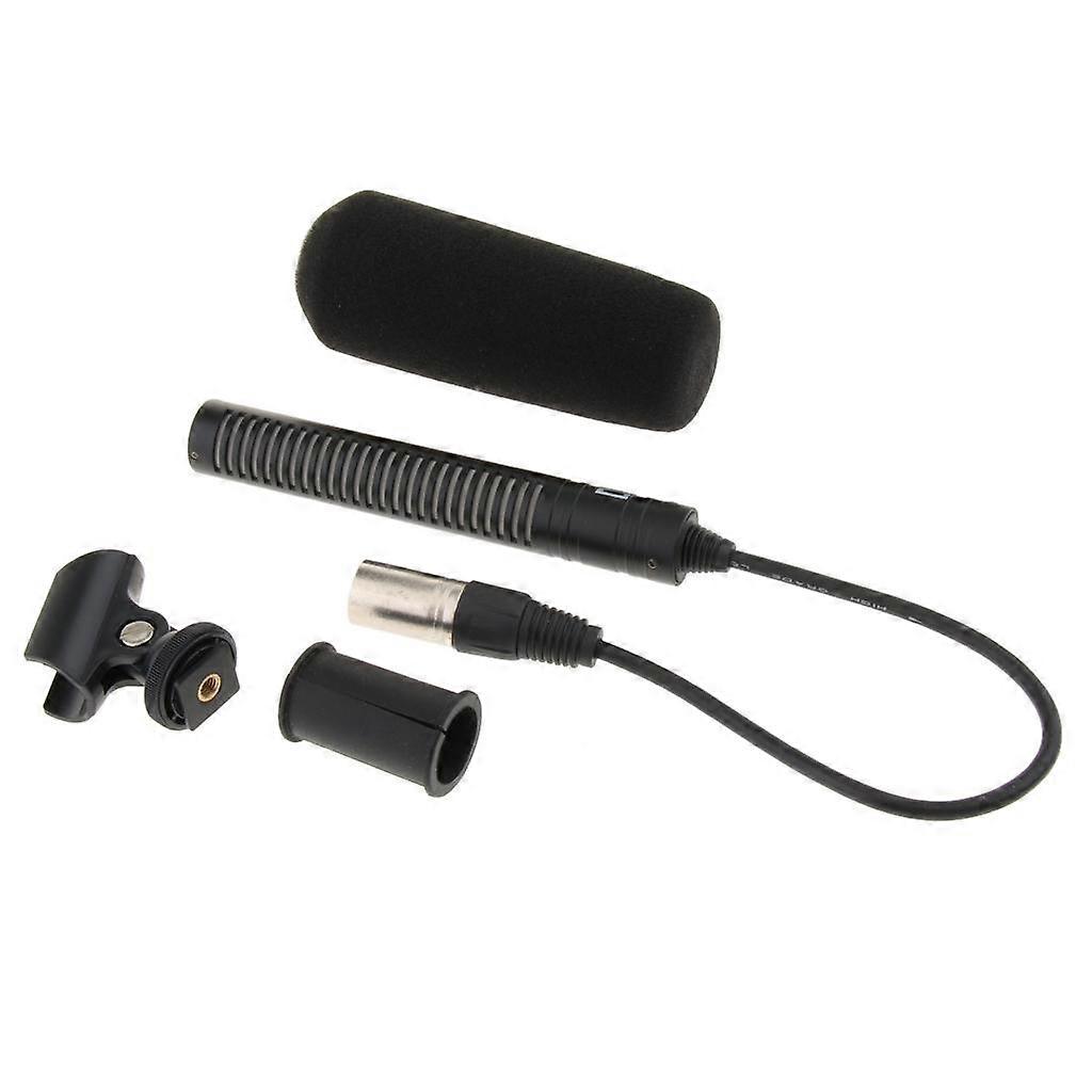 Stereo Interview Microphone  Condenser Mic & Shock Mount Microphone