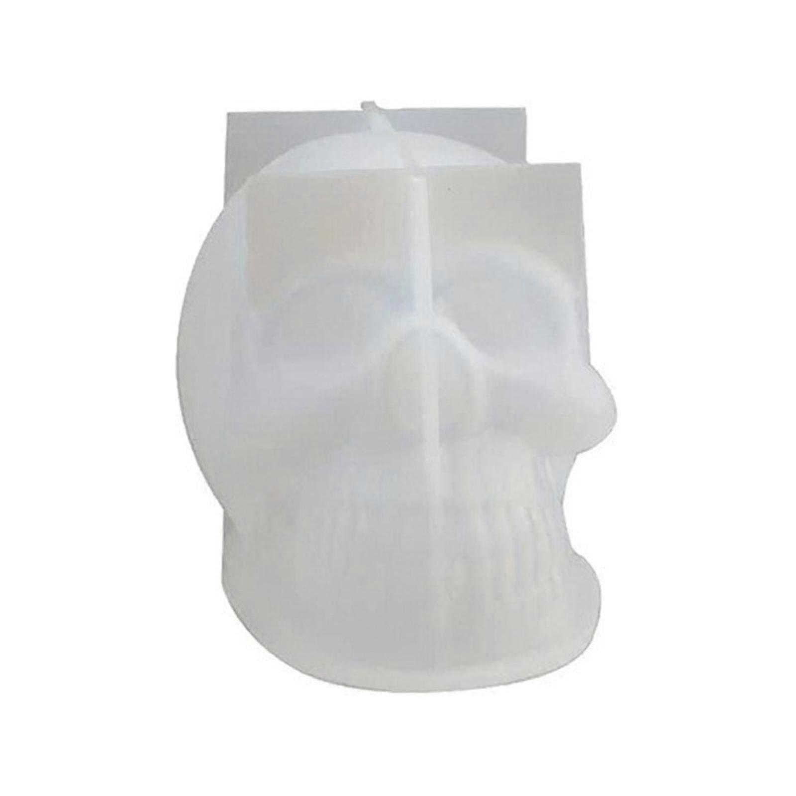 Moldes de silicona Diy Thick Lifelike Reutilizable Soft 3d Skull