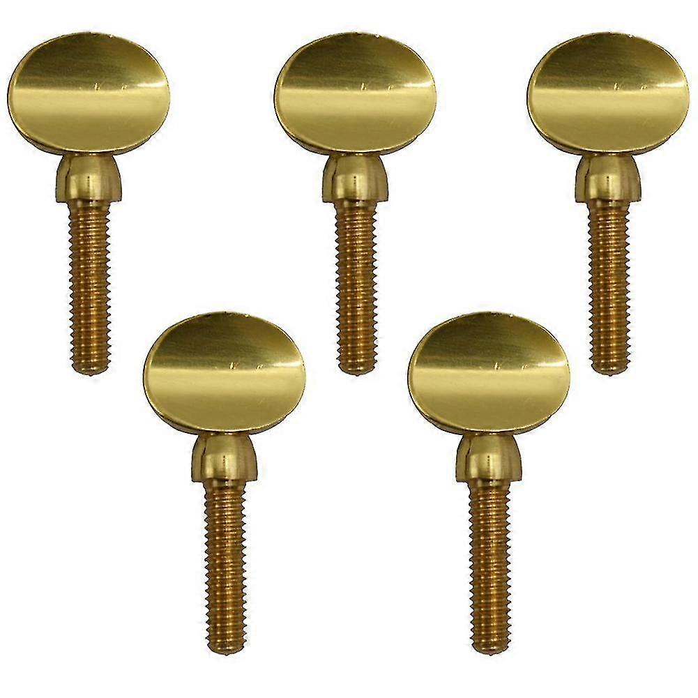 5 PCS Gold Copper Clarinet Saxophone Sax Neck Tightening Screws Soprano Alto Tenor Woodwind Instrum
