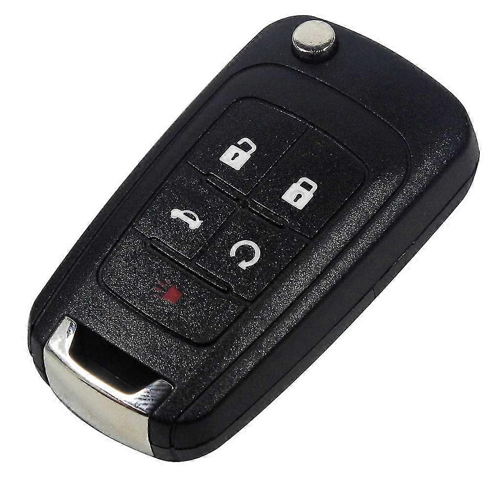 10pcs/lot 2/3/5 Buttons Remote Case Fob Cover Flip Folding Key Shell Blank For Chevrolet Lova Sail Aveo Cruze Replace