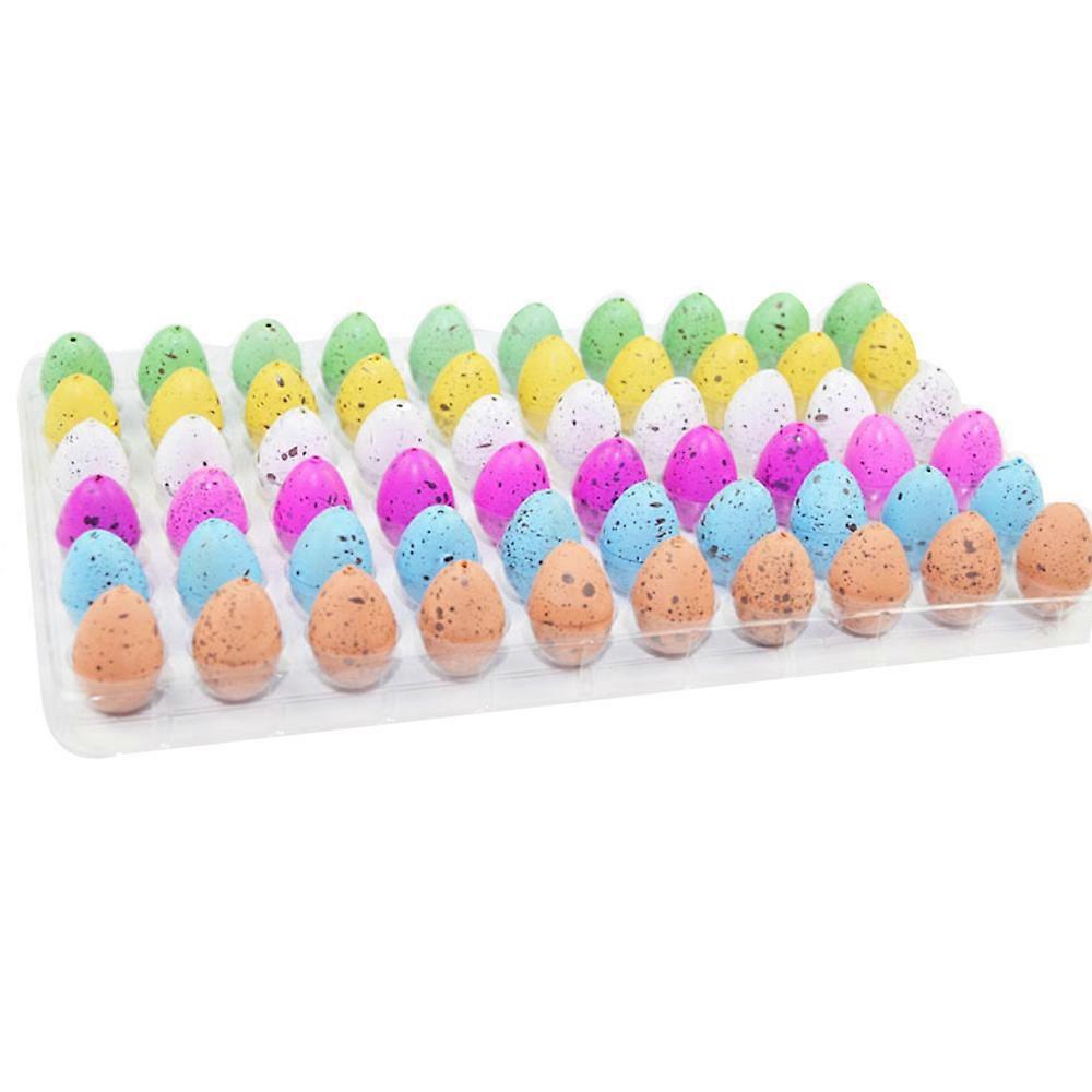 60pcs魔法の孵化成長恐竜の卵イースターパーティーおもちゃ男の子と女の子の子供のパーティーの贈り物