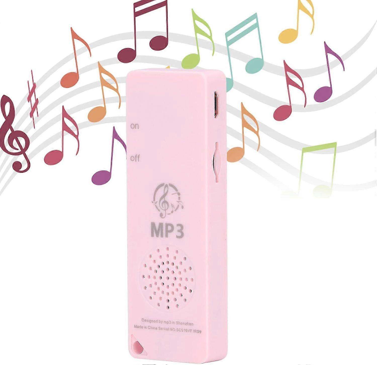 MP3 Player Lossless Sound Quality Portable Support 64GB Memory Card Mini MP3 Digital Music Player for Students