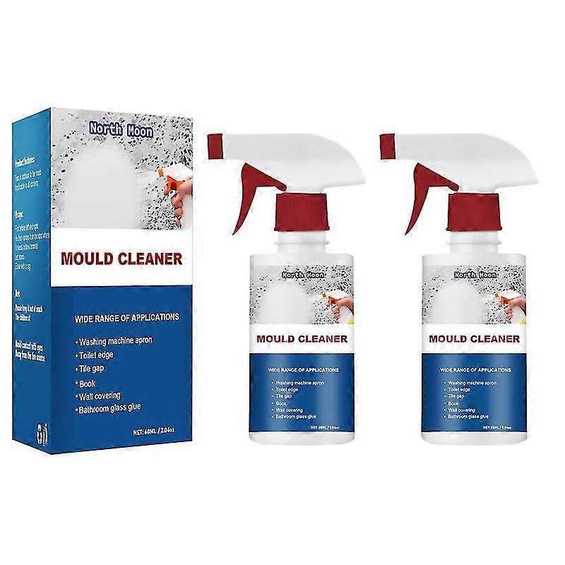 1/2/3pcs Mildew Cleaner Foam, Mildew Deodorant Decontamination Spray Foam Mould Cleaner