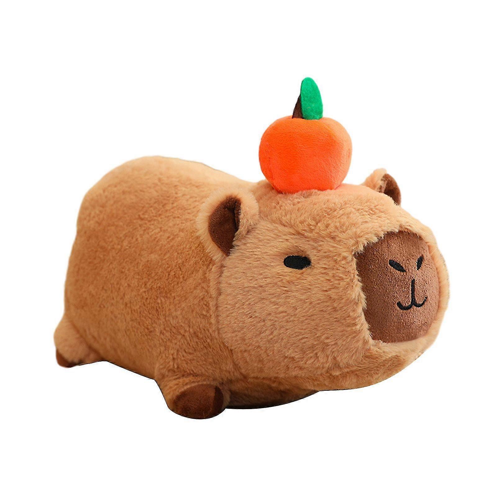 Plush Figure Toy Capybara with Sound Cute Capybara Stuffed Animal for Adults Sit 20cm kb