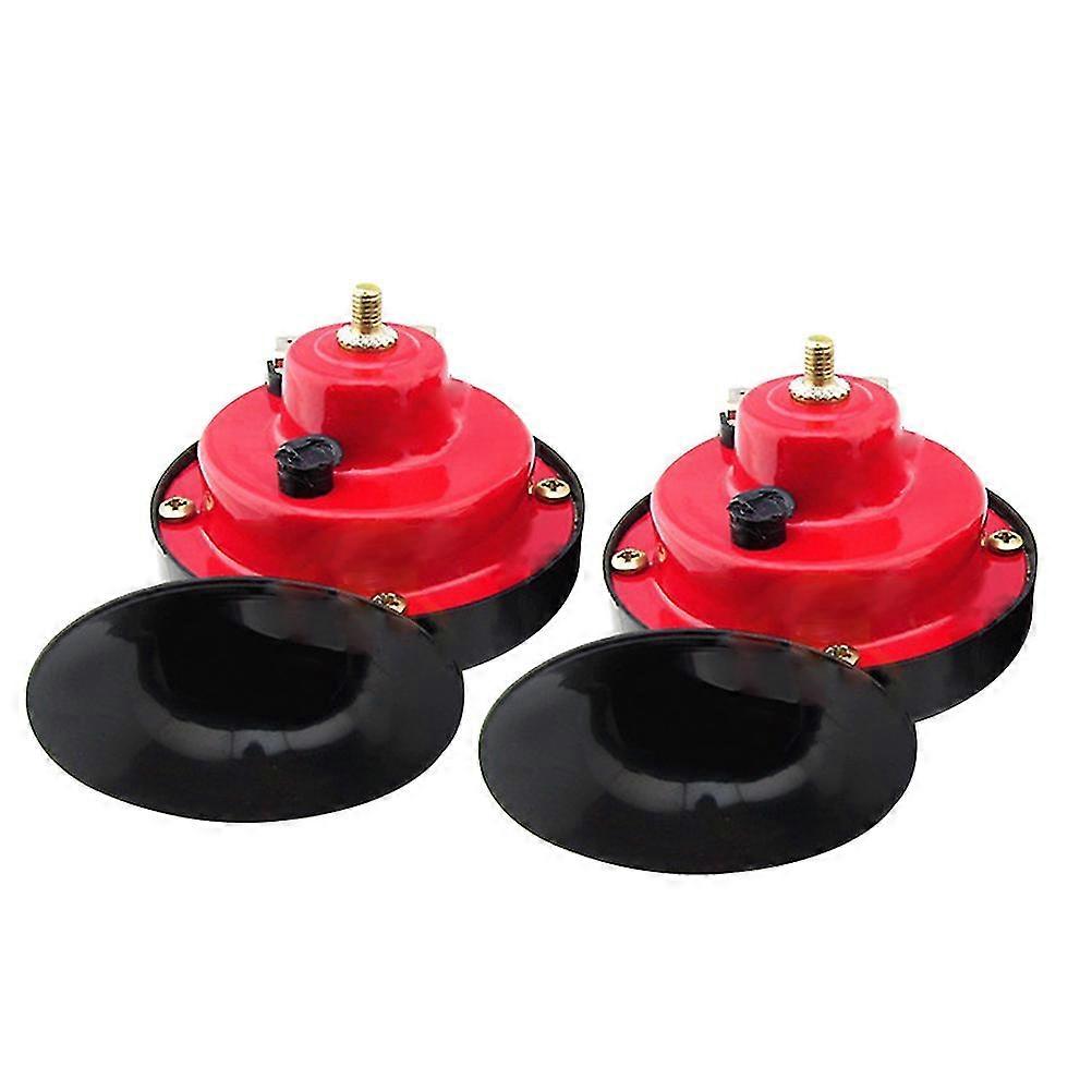 12v מכונית אוטומטית צופר חזק עמיד למים קרן חילזון 110db משרוקית צופר חצוצרה למכונית משאית