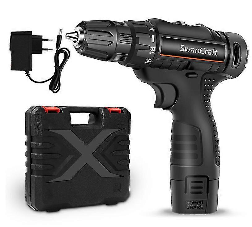 Cordless Screwdriver, Compact Box, Multifunctional Rechargeable Electric Screwdriver Set With Accessories