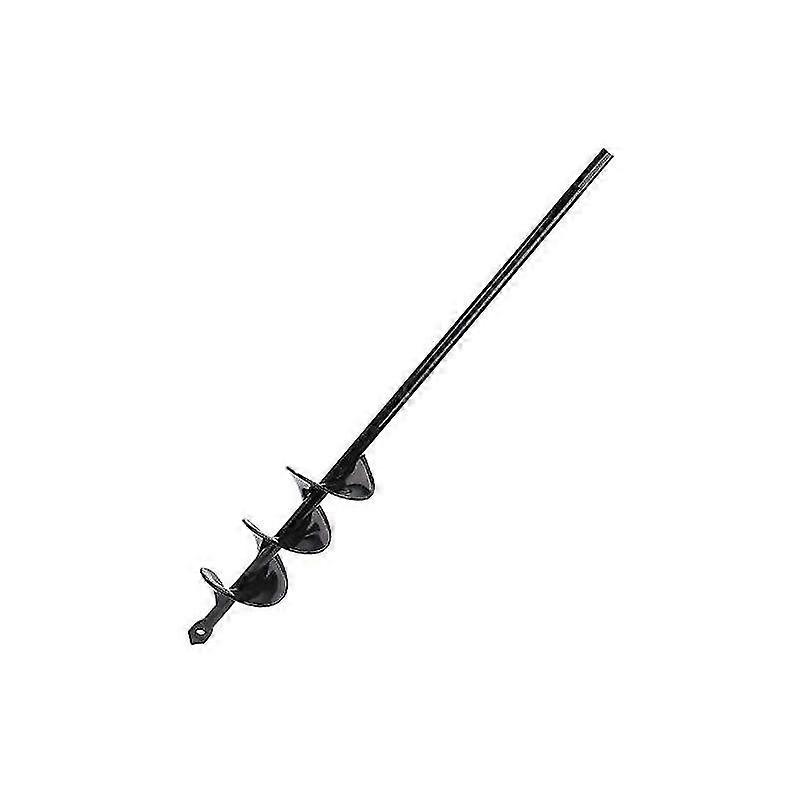 (5X75Cm) Garden Auger Drill Bit Garden Post Hole Digger With Non-Slip Hex Drive Plant Flower Bulb Spiral Bedding Wick Hand Soil Cultivator