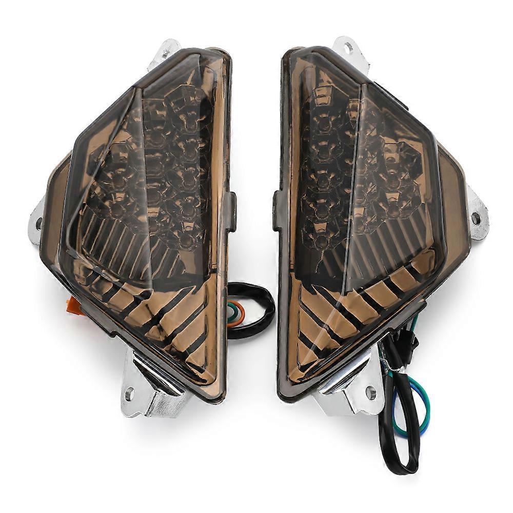 Front LED Turn Signal Indicator For KAWASAKI NINJA 250 300 400 650 1000/SX ZX6R Z1000SX Motorcycle Accessories Flasher Light