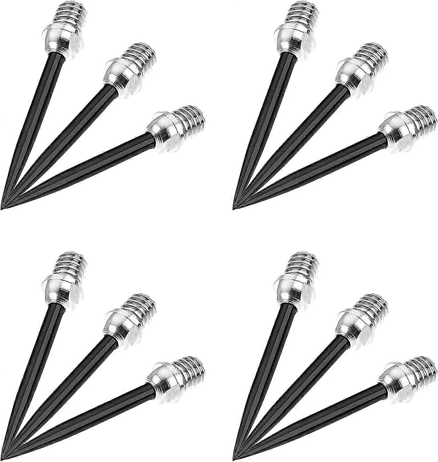 24pcs λαστιχένιες άκρες βελών, άκρες βελών χάλυβα, άκρη μετάλλων για βελάκια χάλυβα