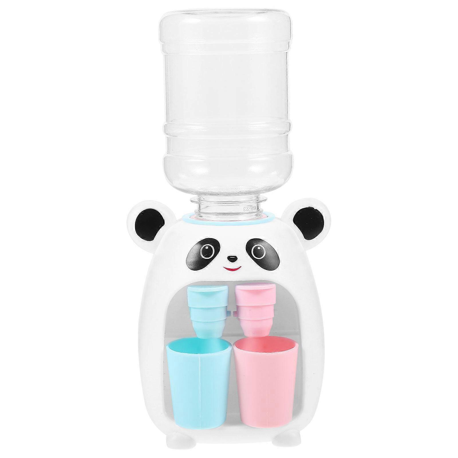 Liten Vattenautomat Barn Mini Vattendispenser Leksak Mini Tecknad Dricksfontän