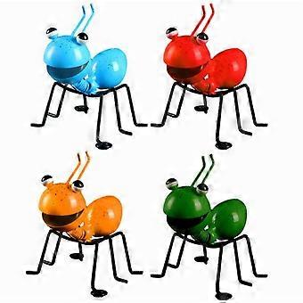 4 STÜCKE Ameise Ornament Terrasse Home Art Dekoration