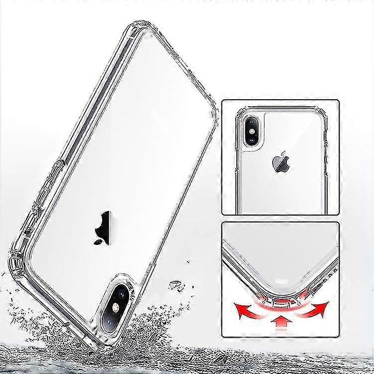 Luxury Shockproof Transparent Silicone Phone Case For Iphone K