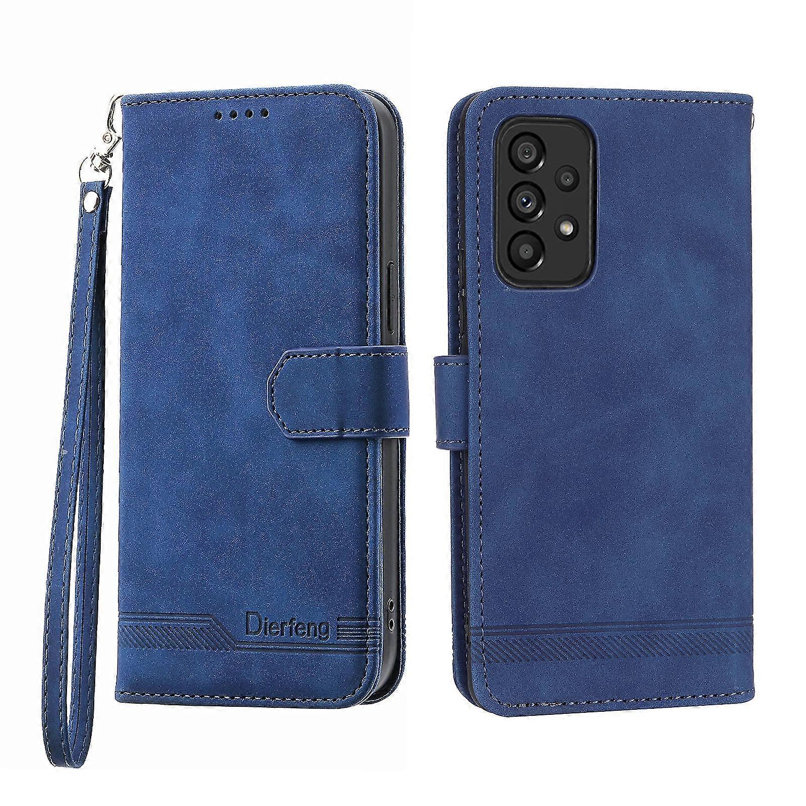 Yuysan Romantic Color Case For Samsung A53 5g With Lanyard Speaker Hole Card Slots Wallet Function S