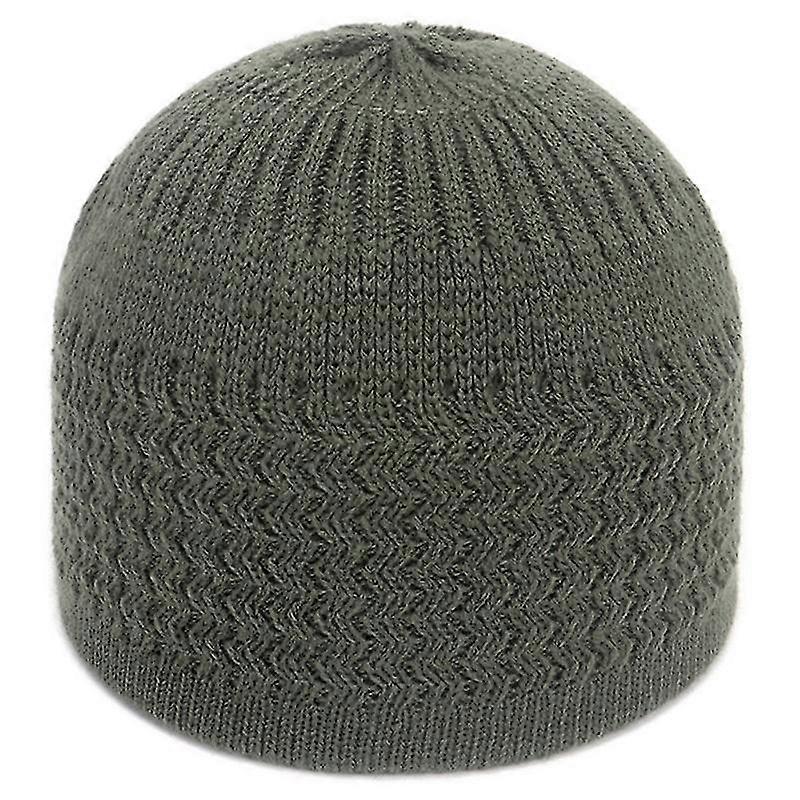 Streç örgü Şapka Kafatası Kapağı Beanie Cap Müslüman İslami Kafatası Akrilik Elyaf