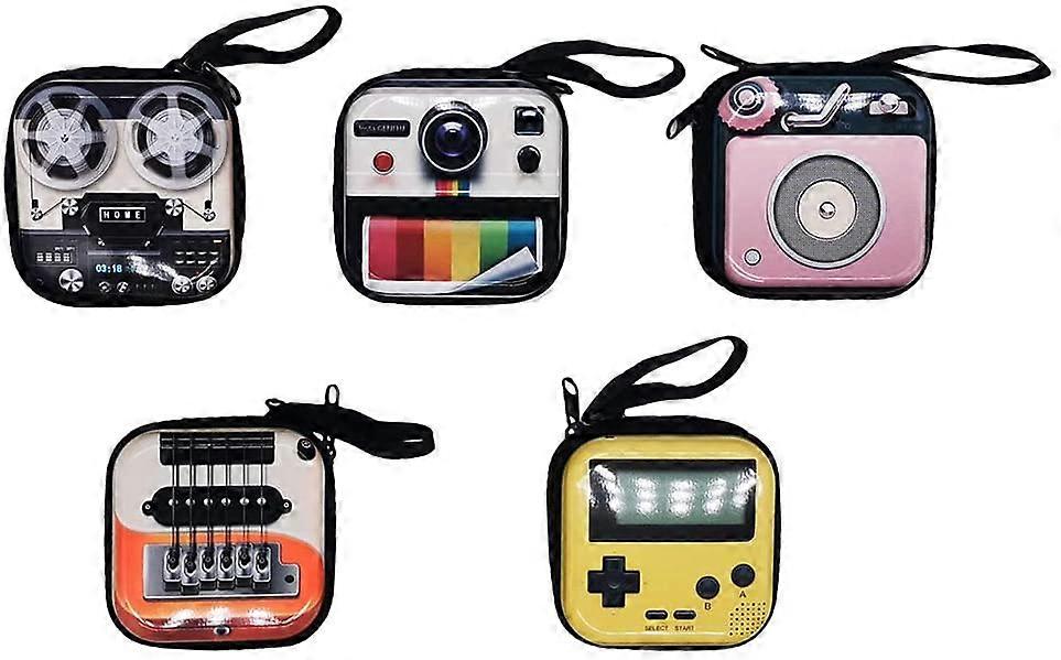 5 small portable retro coin purse retro wallet key case replacement wallet coin bag boy coin bag gir