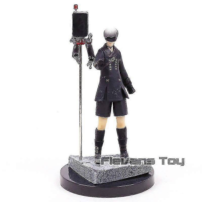 Zhongkaihua Anime Game Character Automata 9S Yorha No.9 Type S Action Figure PVC Statue 15CM Yorha 9S Figura Posizioni in piedi Modello Ornamenti da collezione