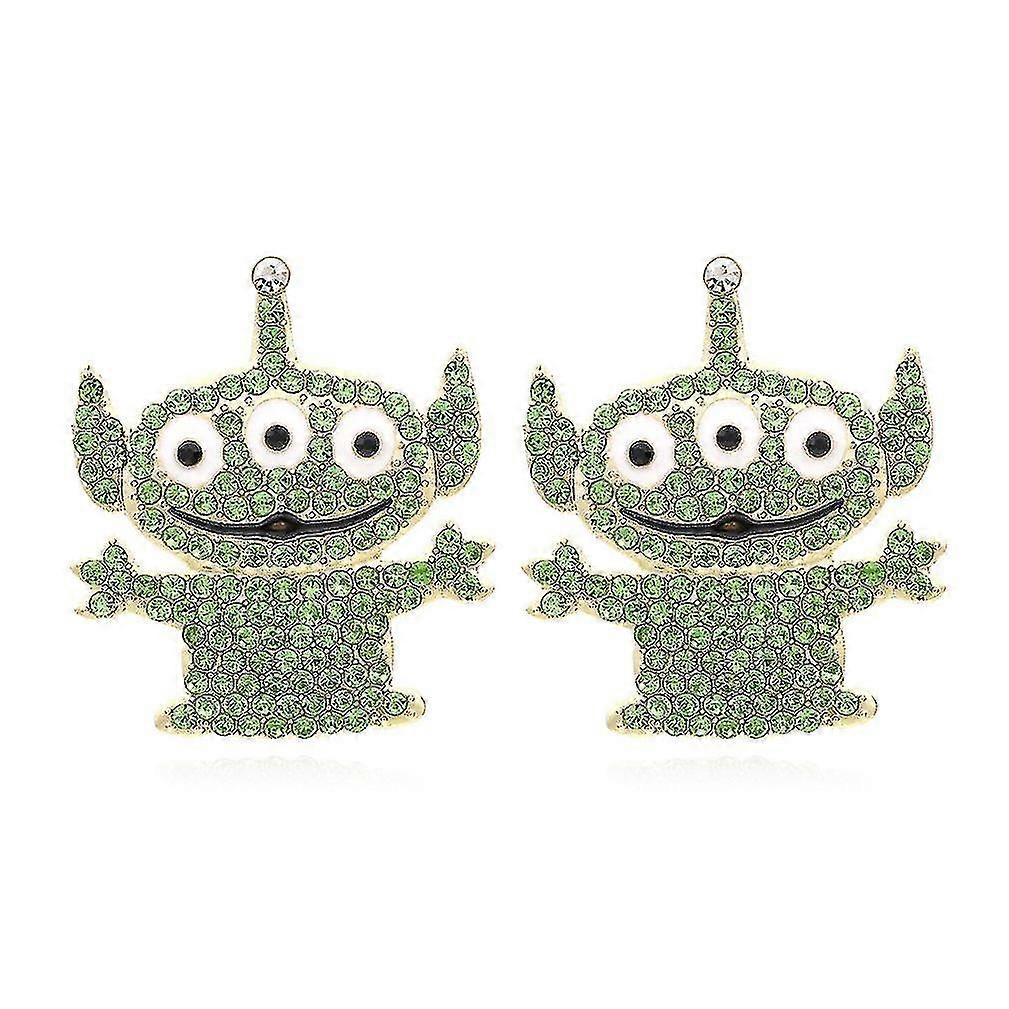 Alien Anime Earrings Eardrop Stud Gift Cosplay Prop Jewelry