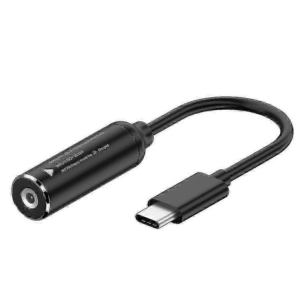 Dc Jack To Type-c Male Connector Adapter Cable Converter Cord For Laptop Tablet