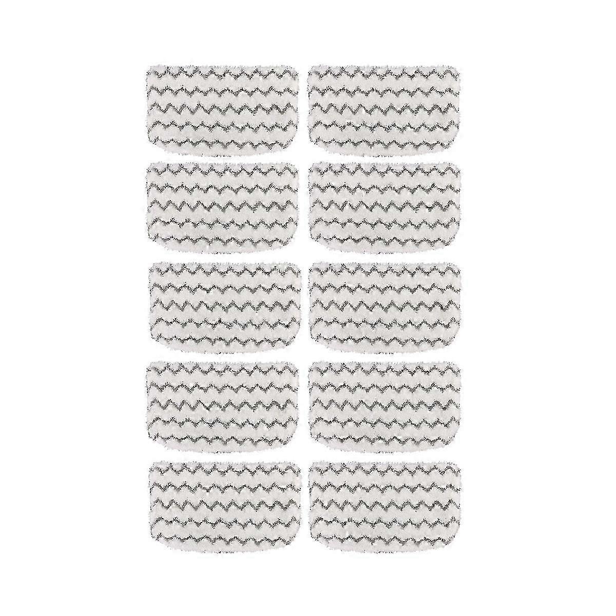 10Pack Replacement Steam Mop Pads for S1000 S1000A S1000C Microfiber Replacement Mop