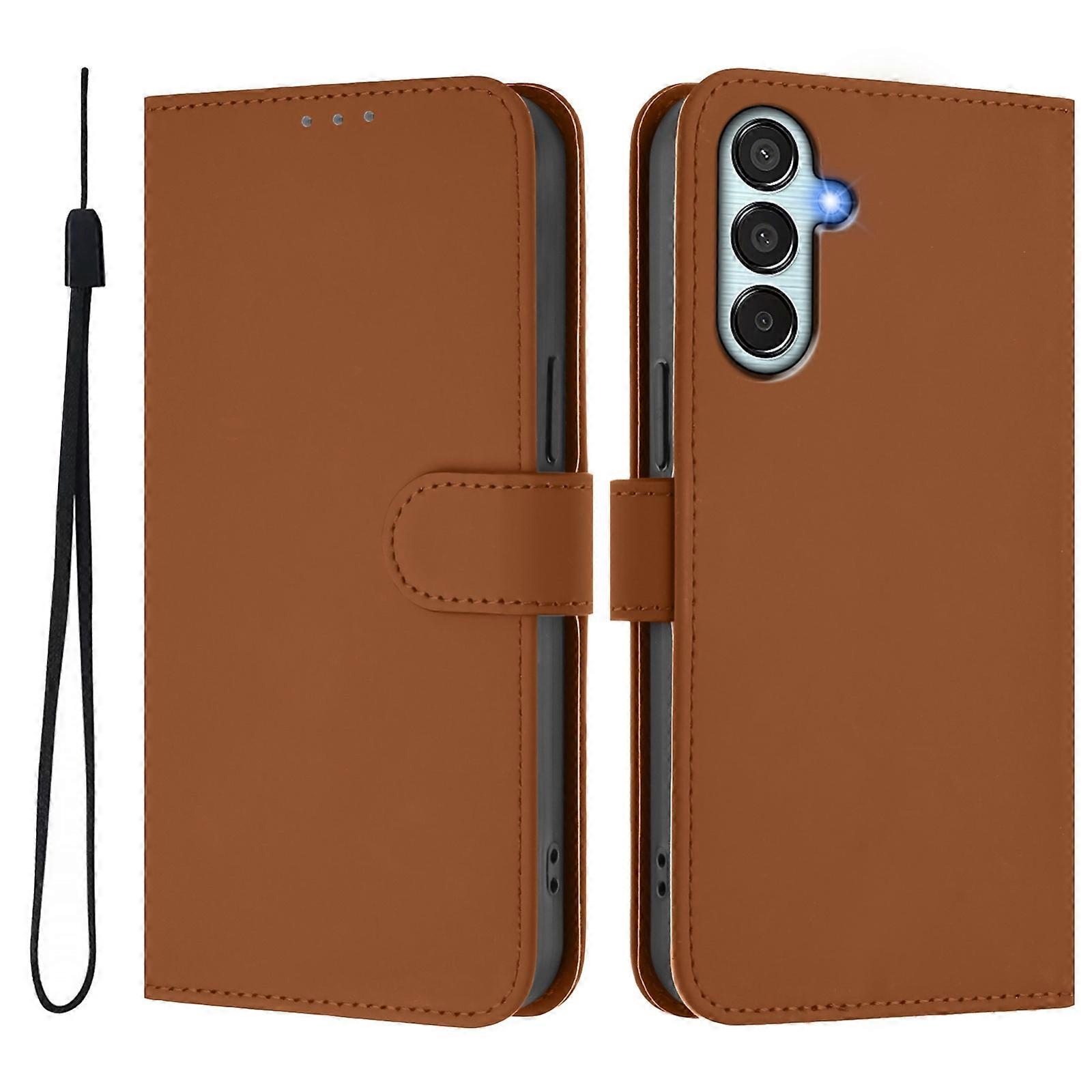 Ihontuntuinen nahkakotelo Samsung Galaxy M15 5G / F15 5G:lle