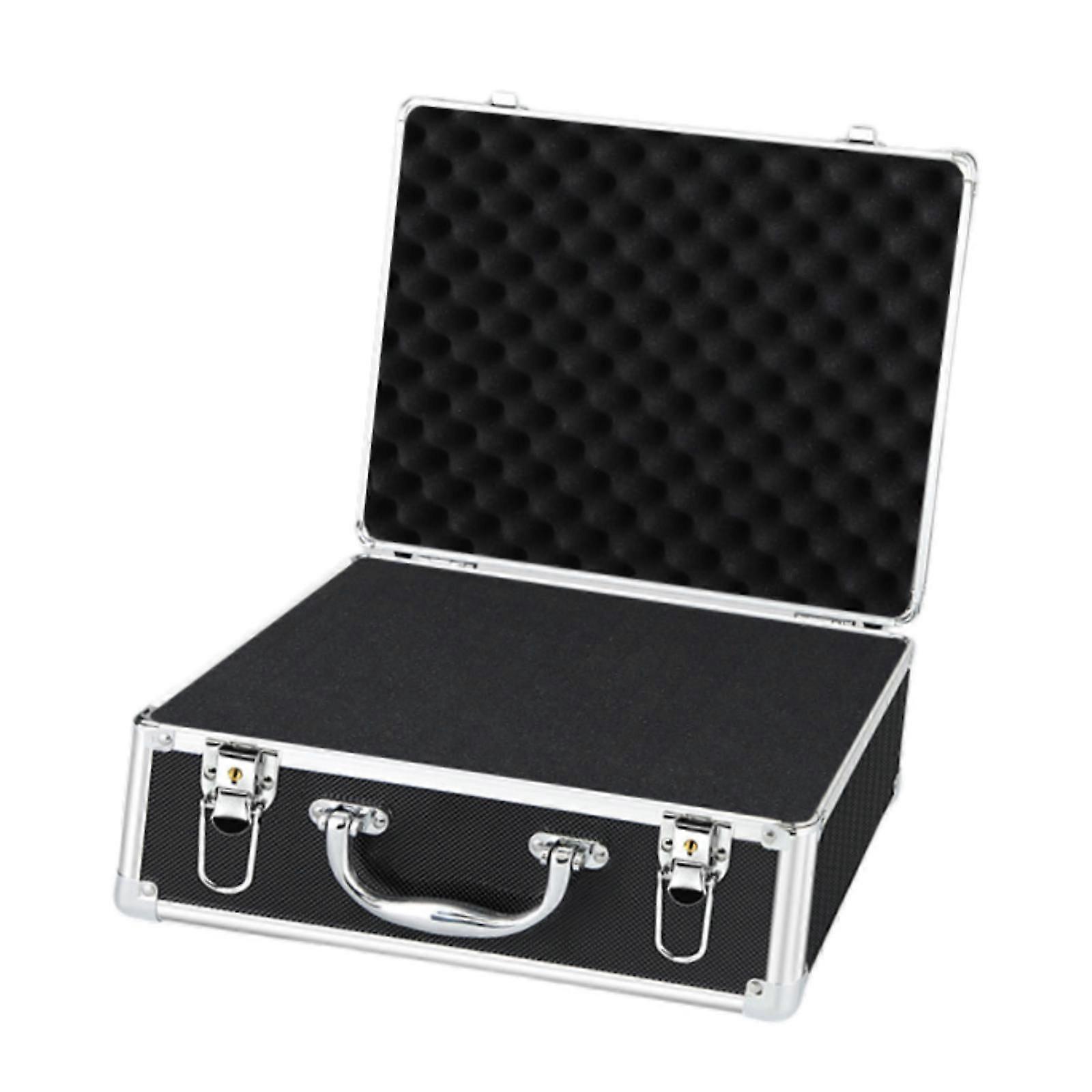 Portable Locking Storage Case for Test Instruments Cameras Portable Tool Box Size S