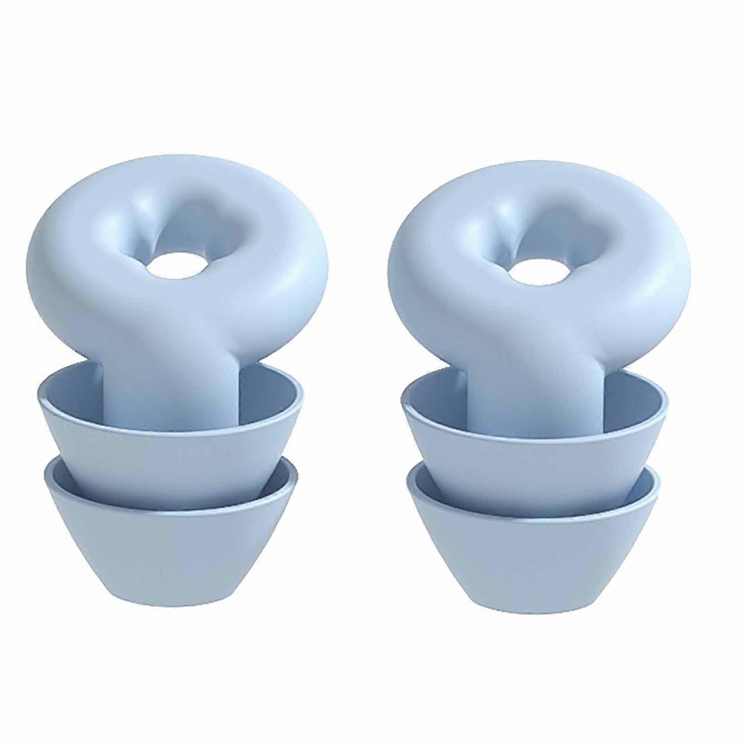 Noise Cancelling Ear Plugs Sleeping Noise Reduction Reusable Soft Silicone Snoring Blocking Waterpro