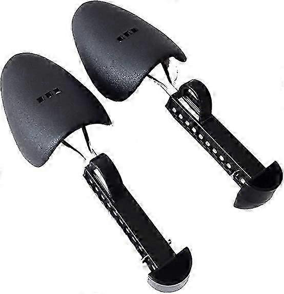 Men's Black Plastic Shoe Tree, Adjustable Shoe Stretcher, Boot Holder, Shoe Support