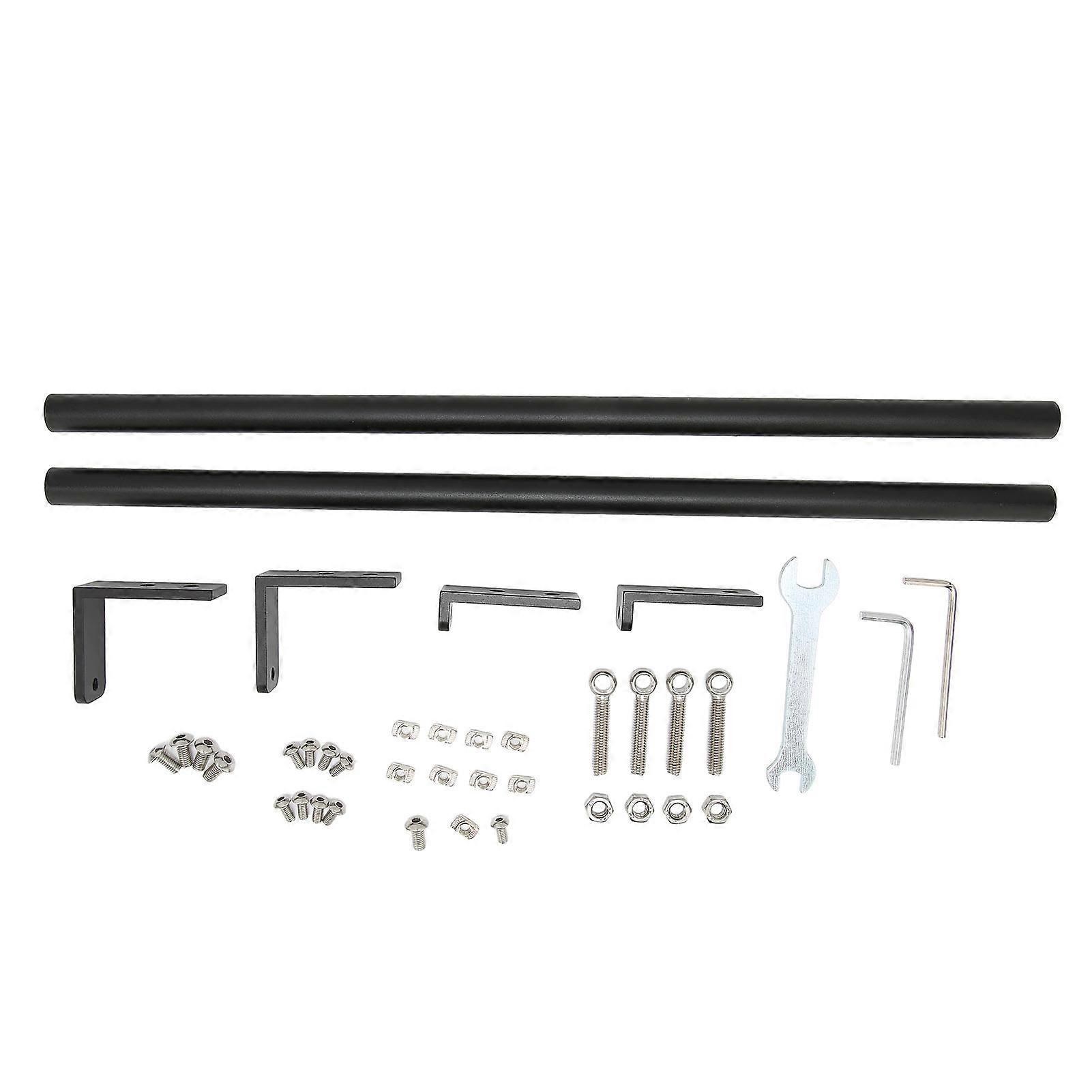 3D Printer Supporting Rod Set Increase Stability Complete Tools Easy Installation 3D Printer Pull Rod Kit for Ender 3