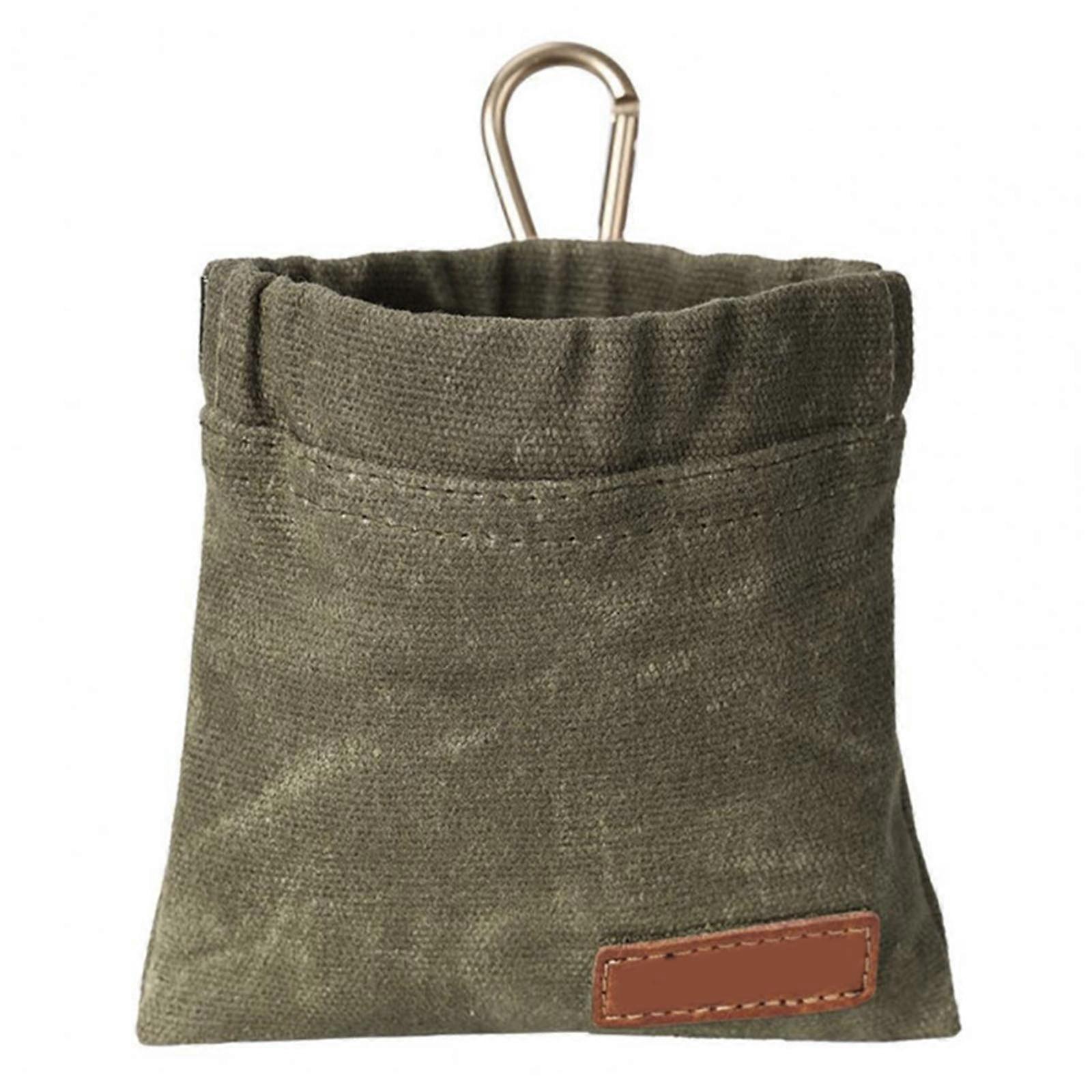 ポータブル屋外ペット犬トリートポーチポータブル犬トレーニングバッグペットスナック食品容器スナック報酬ウエストバッググリーン