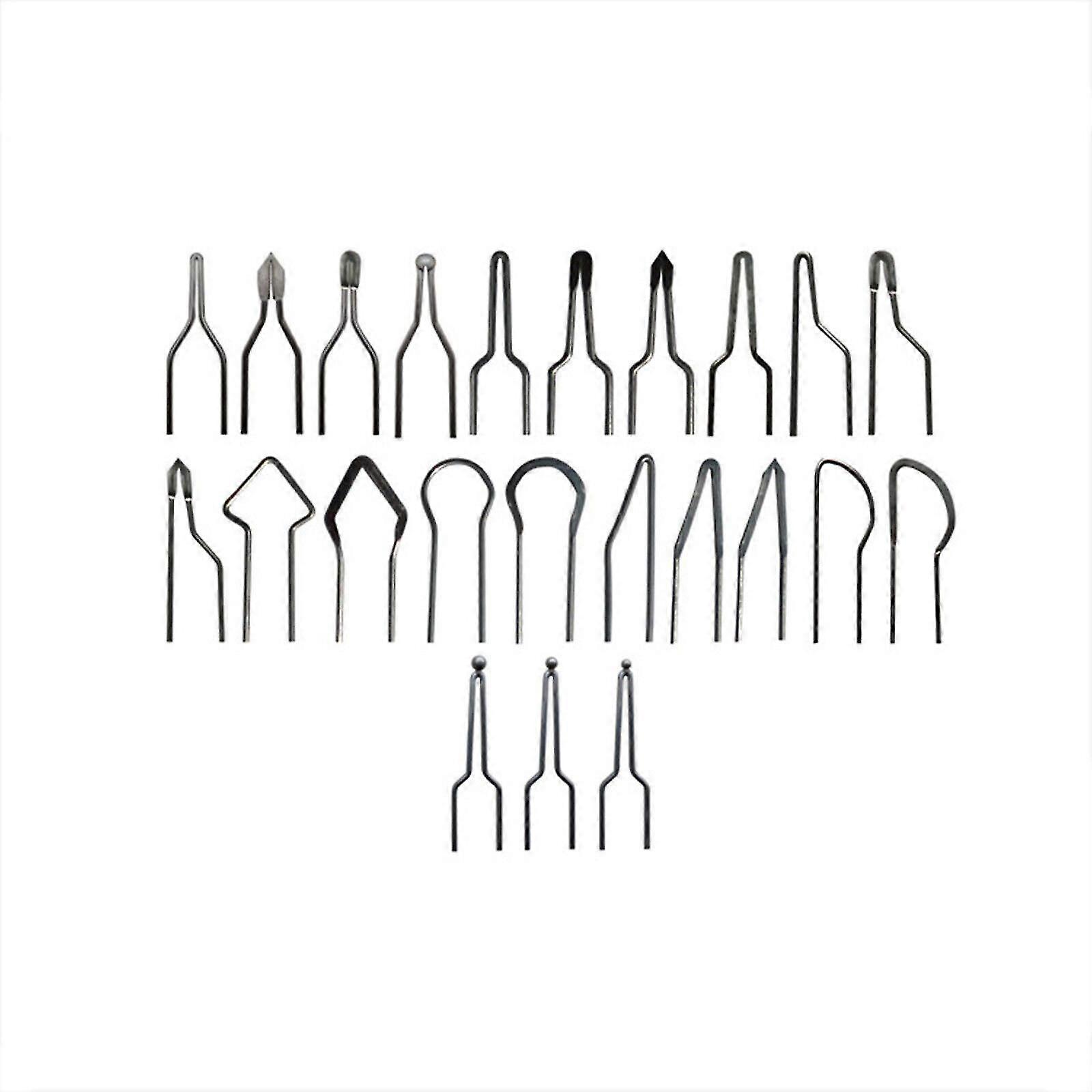 23pcs Pyrography Wire Tips Nibs For 30-50w Adjustable Wood Burning Machine Indoor