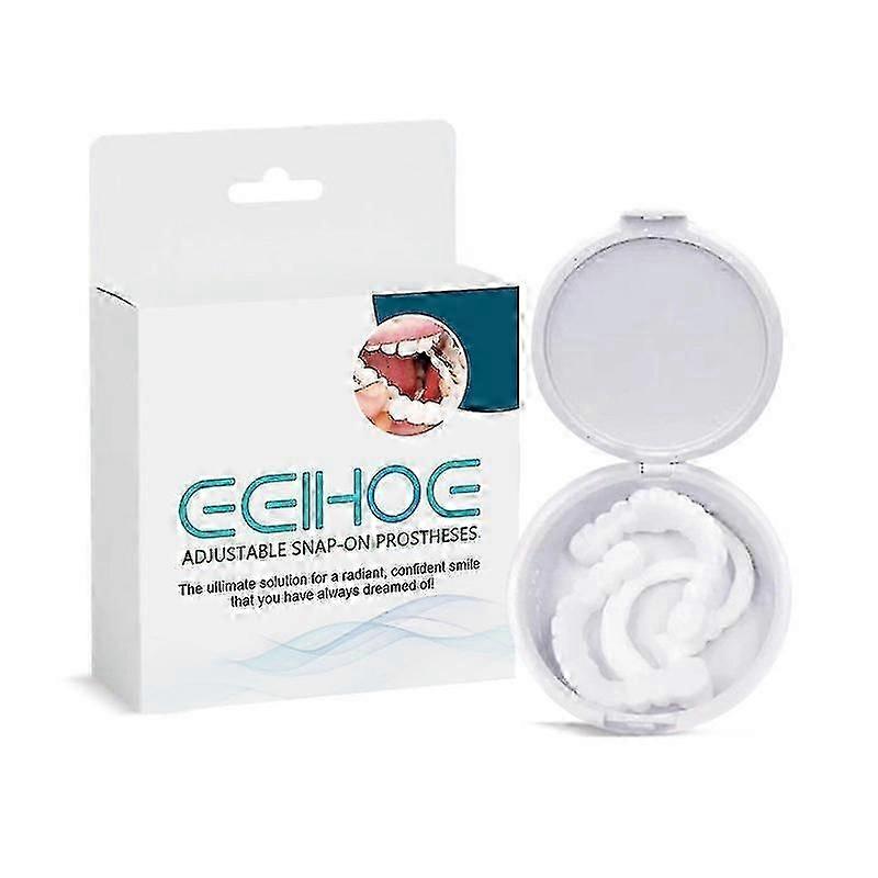 EELHOE adjustable snap-on dentures, modified teeth, gap filling, braces, orthodontic dentures kit