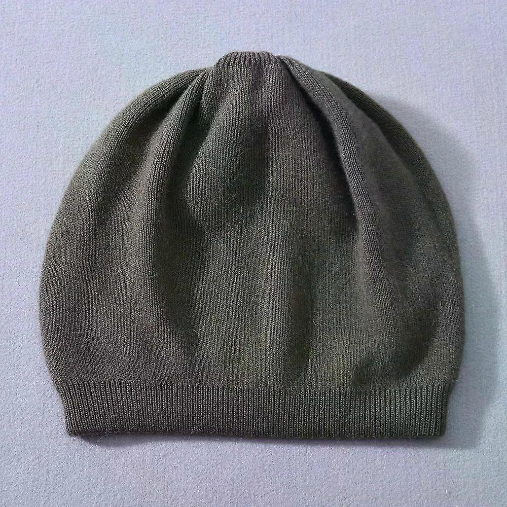 Winter Hat Beanie Plain Knitted Autumn Winter Warm Cashmere Soft Slouchy Skull Caps Beanies Men Women Street Hats