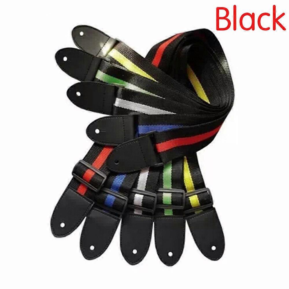 Adjustable Pure Cotton Strap Electric Guitar Strap for Acoustic Bass Guitar Musical Instrument Accessories