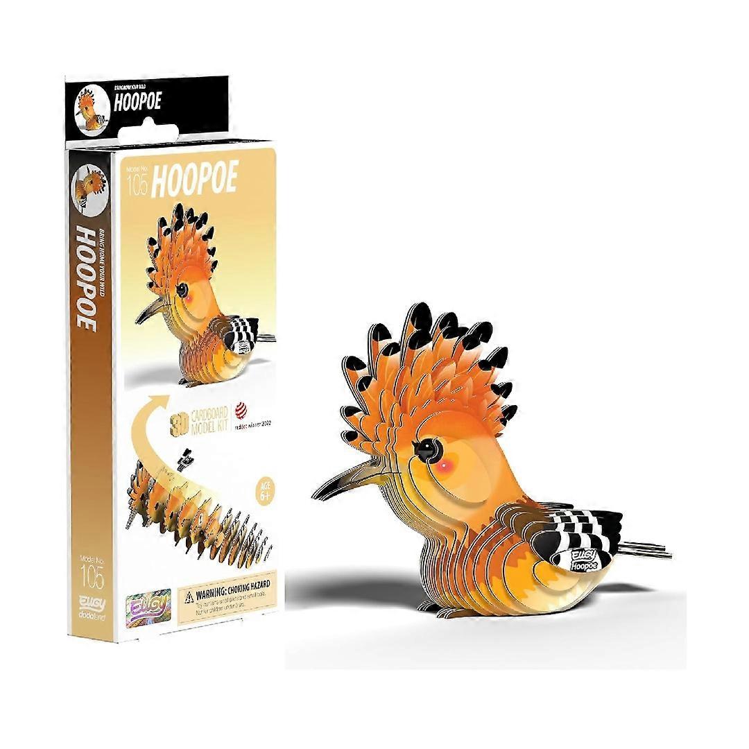 Eugy Hoopoe 105 3D Kartonnen Model Bouwpakket