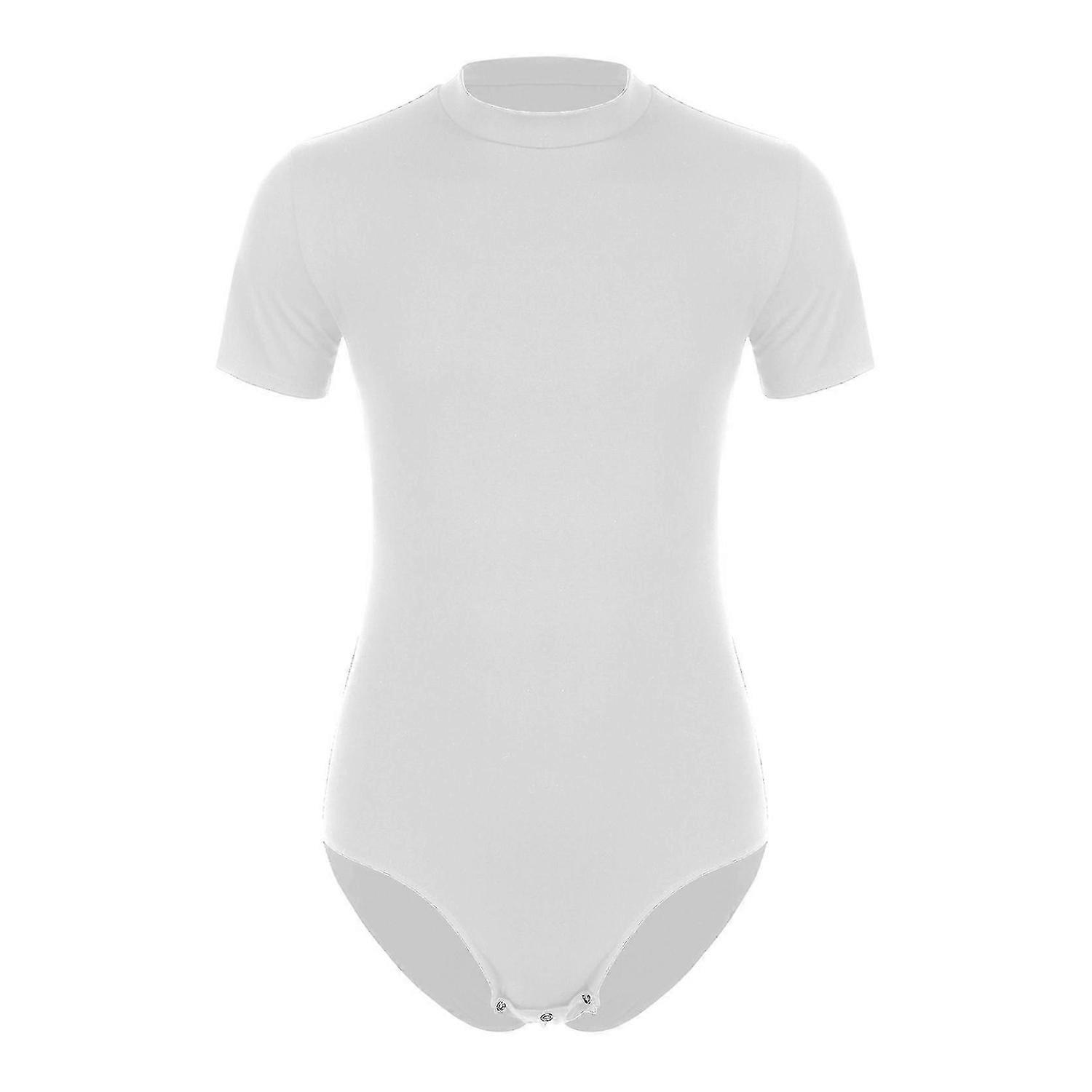 « Maillot de corps une pièce à manches courtes bouton entrejambe Body justaucorps barboteuse Maillot de corps »